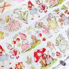 Cute DieCut Washi Tape Stickers - Little People & Angel Diary Collection for Family Travel Diary