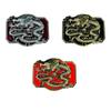 Chinese Style Belt Buckle with Relief Dragon Pattern Adult Belt Buckle Replacement DIY Craft Belt Buckle Replacements
