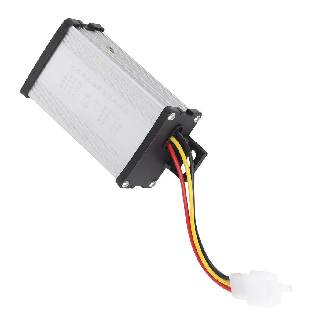 DC Voltage Transformer Converter Adapter Module 48V‑72V to 12V 10A Electric Vehicle Parts