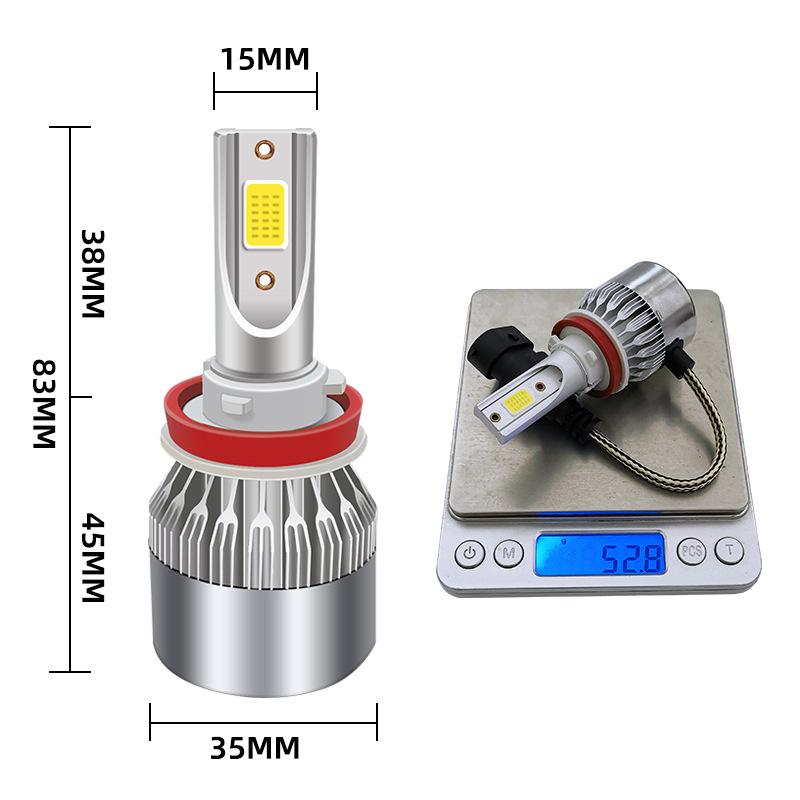 Faro LED C6 faro H1 H3 H7 H4 H11 luce auto faro LED auto