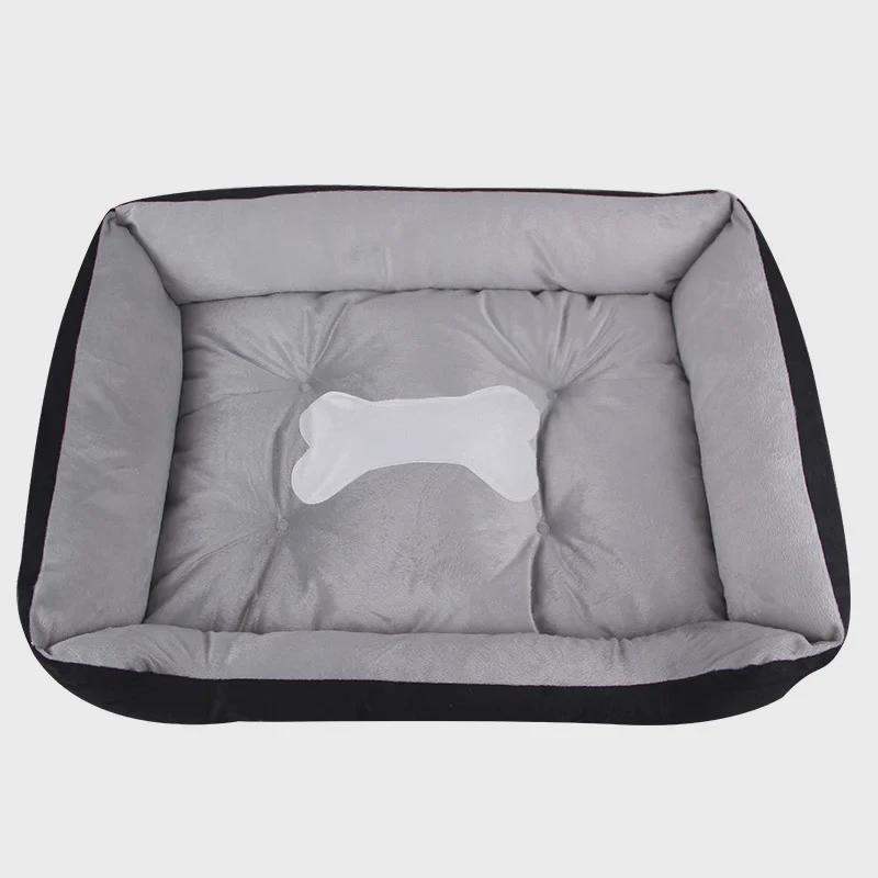 Haustierbett für Hunde und Katzen – warme Vier-Jahreszeiten-Matte für Golden Retriever und Teddy