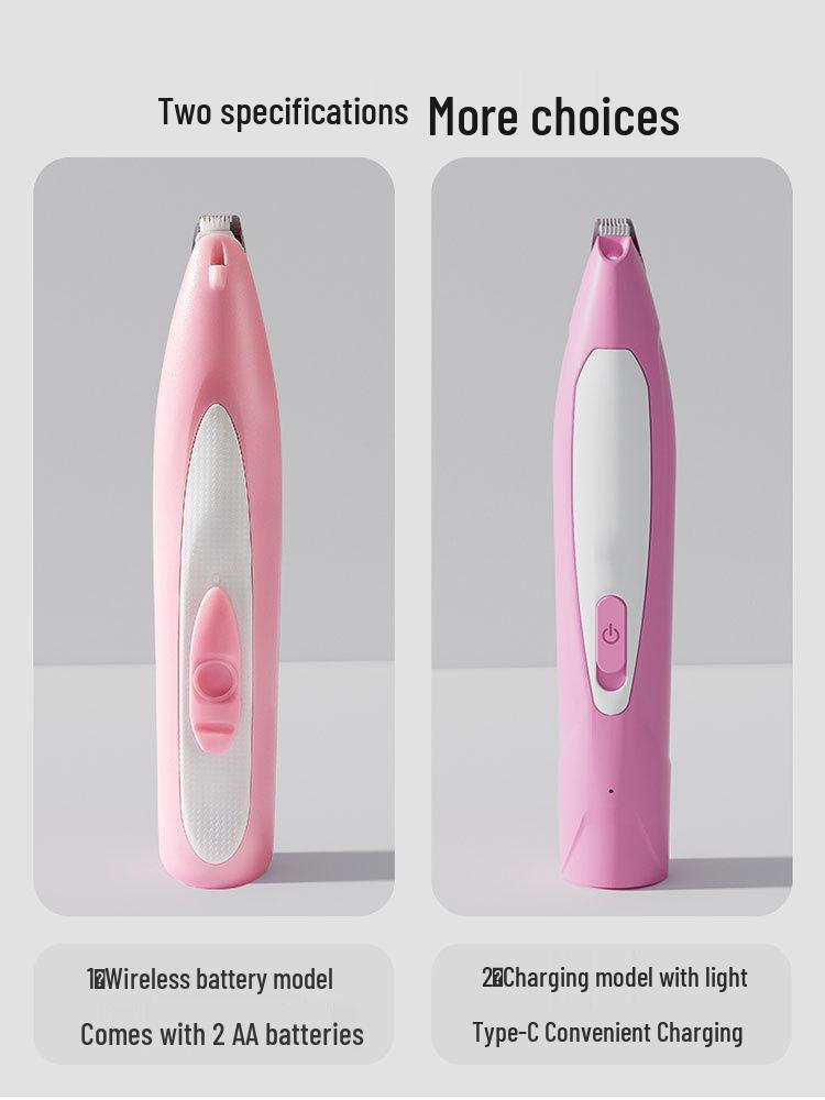 Electric Pet Paw and Hair Trimmer for Cats and Dogs