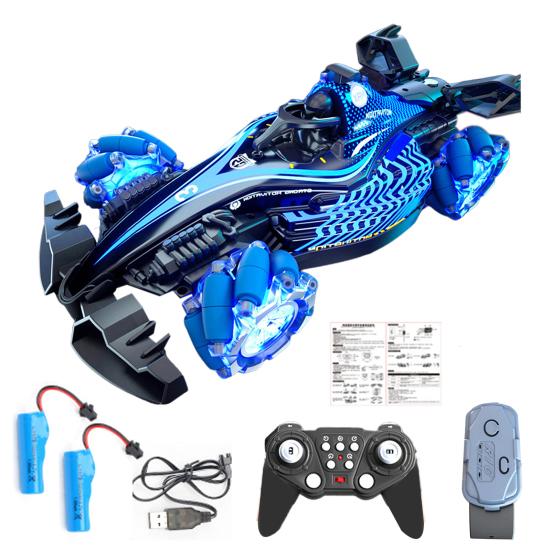 2.4GHz Remote Control Drift Car with Spray Music Light High Speed Four-Wheels Drive