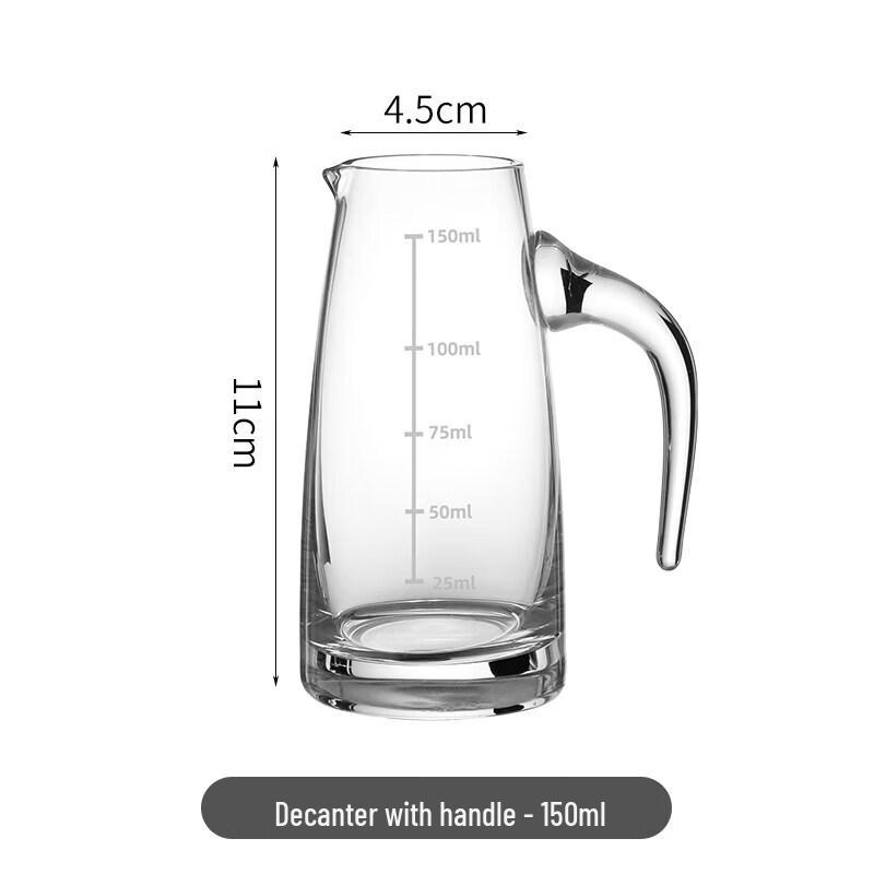 Qiwei Thickened Crystal Glass Decanter Set