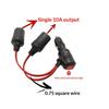 Car Cigarette Lighter Splitter Cable With On Off Switch 1 To 2 1 To 3 Power Adapter High Power Socket For Auto Electronic Device