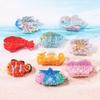 PVC Hair Clip Creative Hair Accessory New Marine Animal Hair Claw  for Women Girls