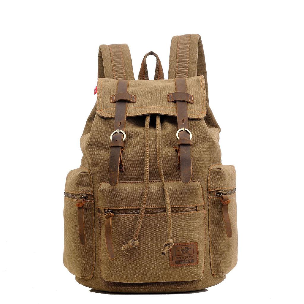 Zaino da Viaggio Unisex Retrò - Borsa per Computer da Uomo alla Moda
