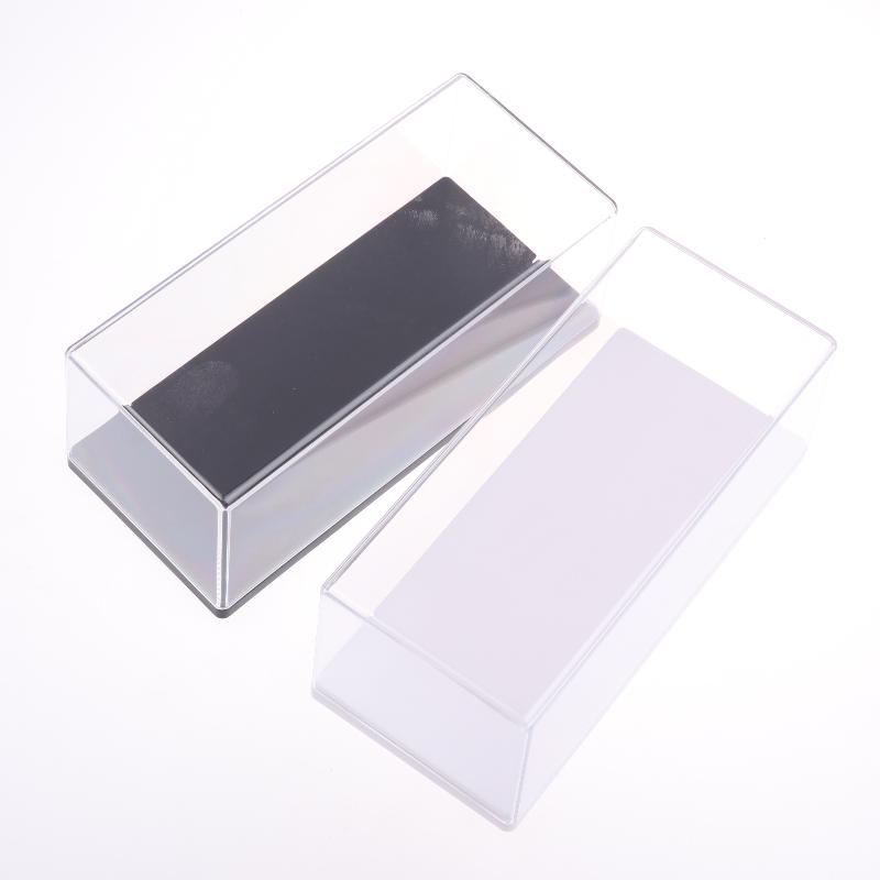 1 Stück Transparente Acryl-Aufbewahrungsbox Praktische 1/43 Diecast Modellauto-Vitrine DIY Staubdichtes Ausstellungsregal Spielzeug