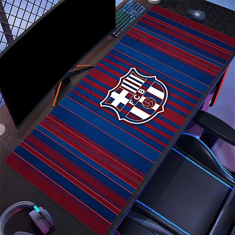 Fc Barcelona Velká podložka pod herní stůl Protiskluzová podložka pod notebook Tablet Velká podložka pod myš Podložka XXL Podložka pro Mini PC S uzamčeným okrajem