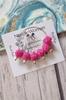 Handmade Rose Stitch Markers for Knitting – Set of 6