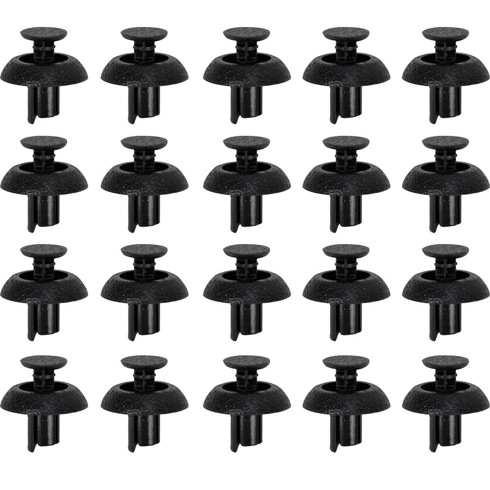 20Pcs Retainer Radiator Cover Rivet Grille Clips 90467-07211 For Toyota Scion tC