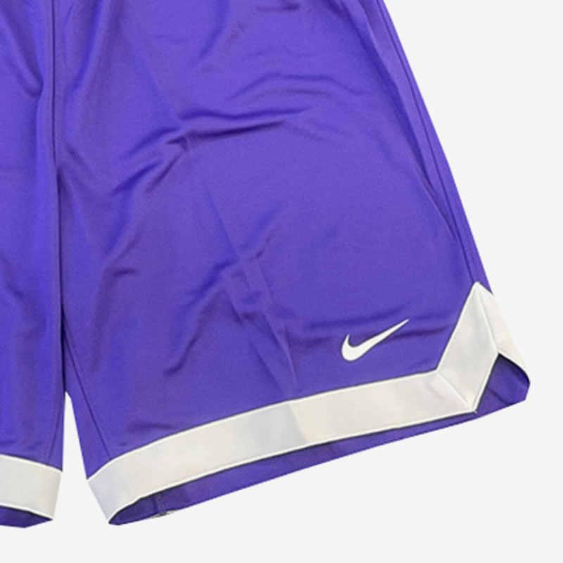 Nike Printed Logo Breathable Straight-Leg Shorts Men Bottoms Purple CQ4365-546