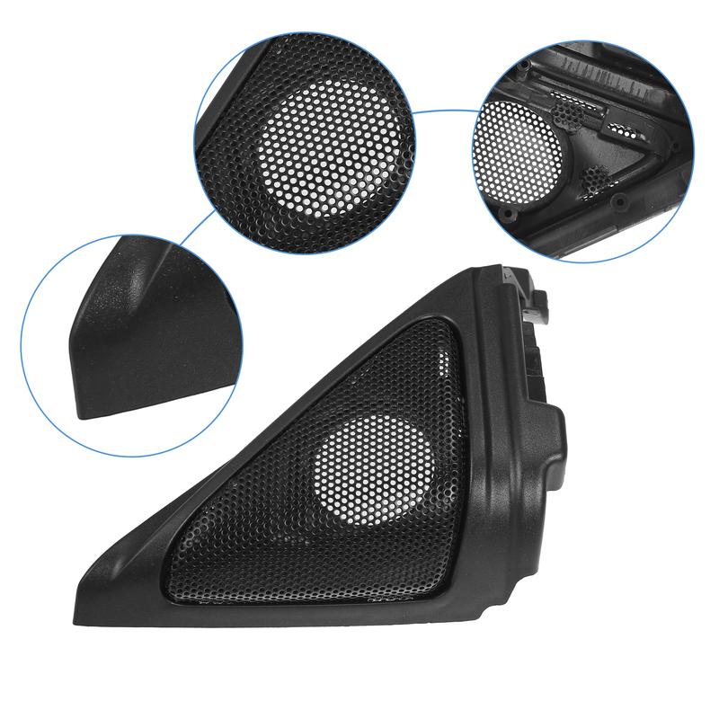 X Autohaux Auto Door Tweeter Speaker Panel Cover Protector Grille Frame Guard for Honda Accord 2018- Car Audio Accessories