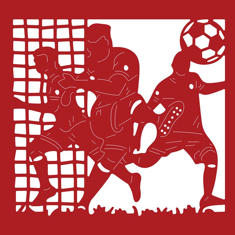 

Квадратный дизайн в стиле кикбол для трех мужчин, металлические трафареты, сделай сам, скрапбукинг, тиснение, трафарет, бумага, шаблон для альбома