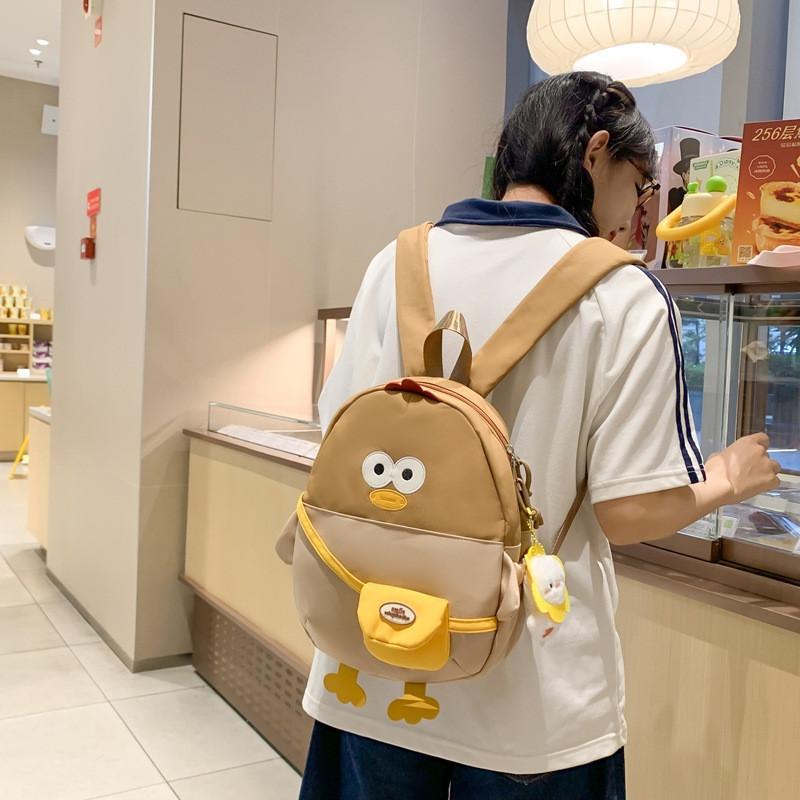 Crossbody Cartoon Chicken Bag Versatile Childrens Shoulder Bag School For