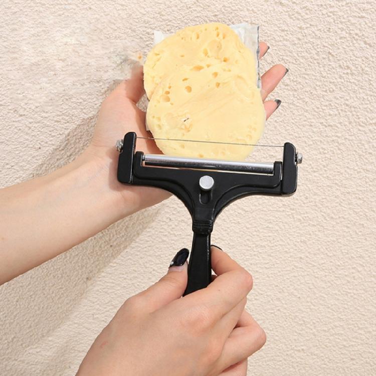 Safe Easy Operation Aluminum Cheese Slicers Ergonomic Handle and Sharpful Metal Blade Suitable for Smooth Slicing