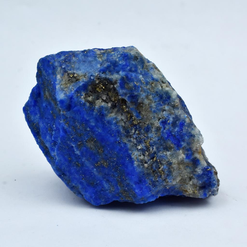 Natural 46 Ct Blue Lapis Lazuli Uncut Raw Rough Loose Gemstone CERTIFIED