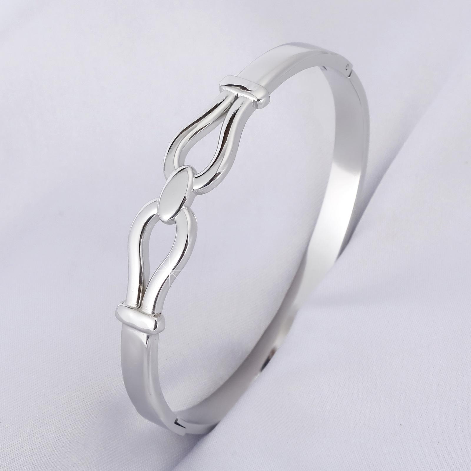 Современный Роскошный Геометрический Глянцевый Браслет - Шикарный Европейский и Американский Стиль