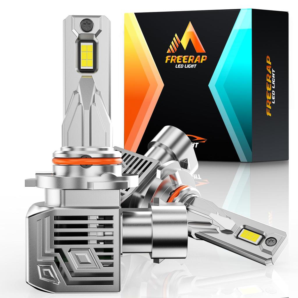 HB3/9005 9005 LED Headlight, Hi/Lo Compatible with Vehicle Inspection, Halogen Size, 60W x 2,