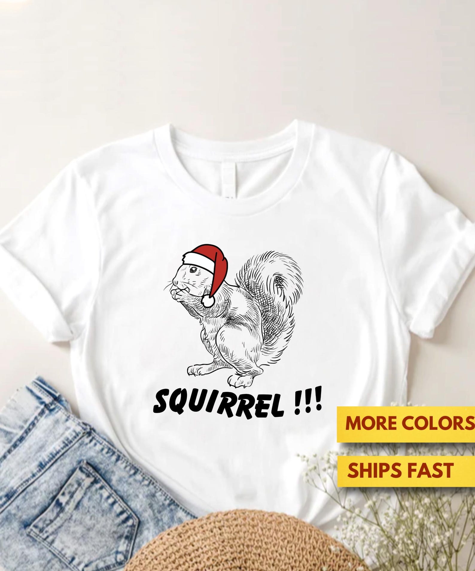 Squirrell!!! Christmas Vacation Shirt, We re Gonna Have The Hap Hap Happiest Christmas! Christmas Day Gift, Christmas Movie Soft Premium Tee S