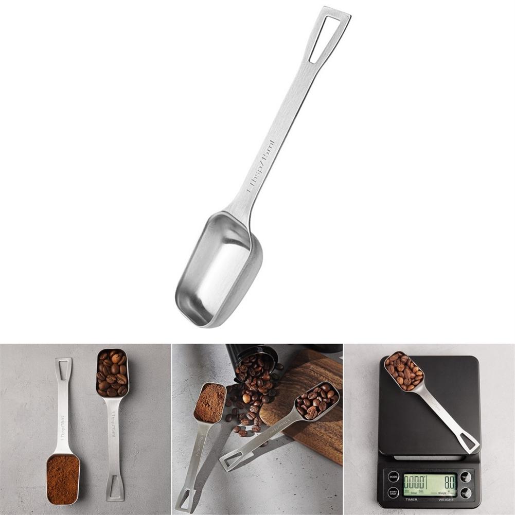 

1pc Stainless Steel Coffee Bean Scoop 15ML Measuring Scoop Weighing Powdered Milk Coffee Powder Spoon Kitchen Accessories China Mainland