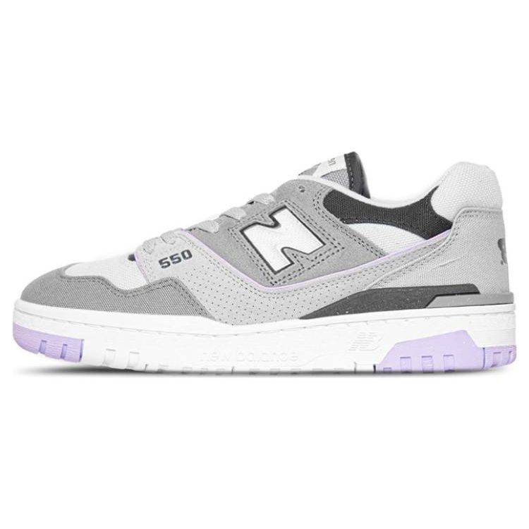 

New Balance 550 Shadow Grey Lilac Women Sneakers Grey-Matter Lilac-Glo BBW550FA 36.5