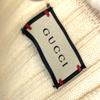GUCCI logo neck warmer Accessories Scarf wool Red/White