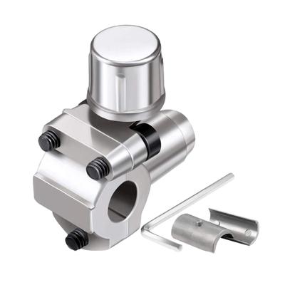 Line Tap Faucet Adapter Kit with Spanner Zinc Alloy Refrigerator Piercing Puncture Adapter Piercing Line Tap Kit
