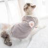 Winter Pet Clothes Super Soft Breathable Ultra-Thick Plush Lined Washable Keep Warm Acrylic Pet Cat Winter Warm Sweatshirt Sleeping Clothes Pet