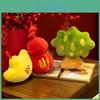 Double Fu Lu Full Gourd Plush Toy Cute Backpack Pendant Hanging Decoration Doll