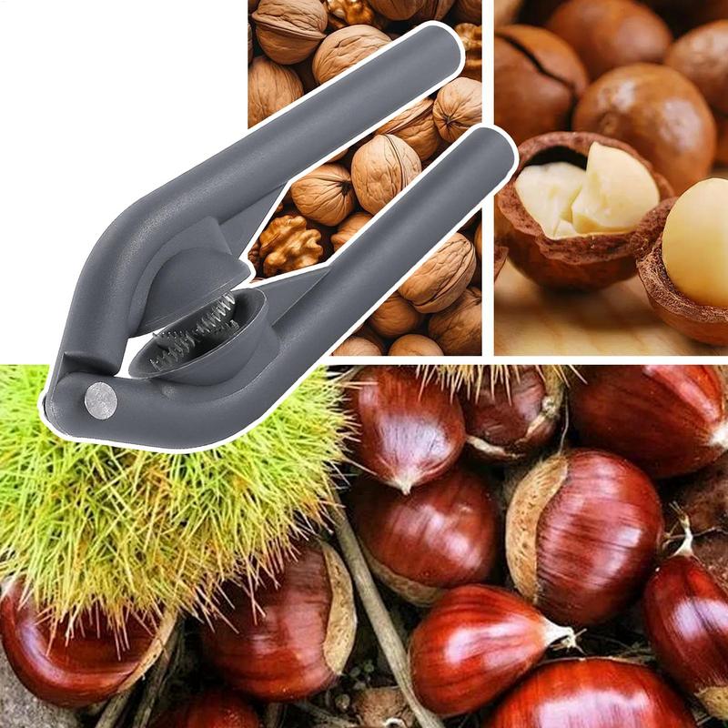 Quick Chestnut Opener Quick Clip Walnut Pliers Cutter Opener Nut Cracker Sheller Kitchen Tools Multifunctional Nut Cracker