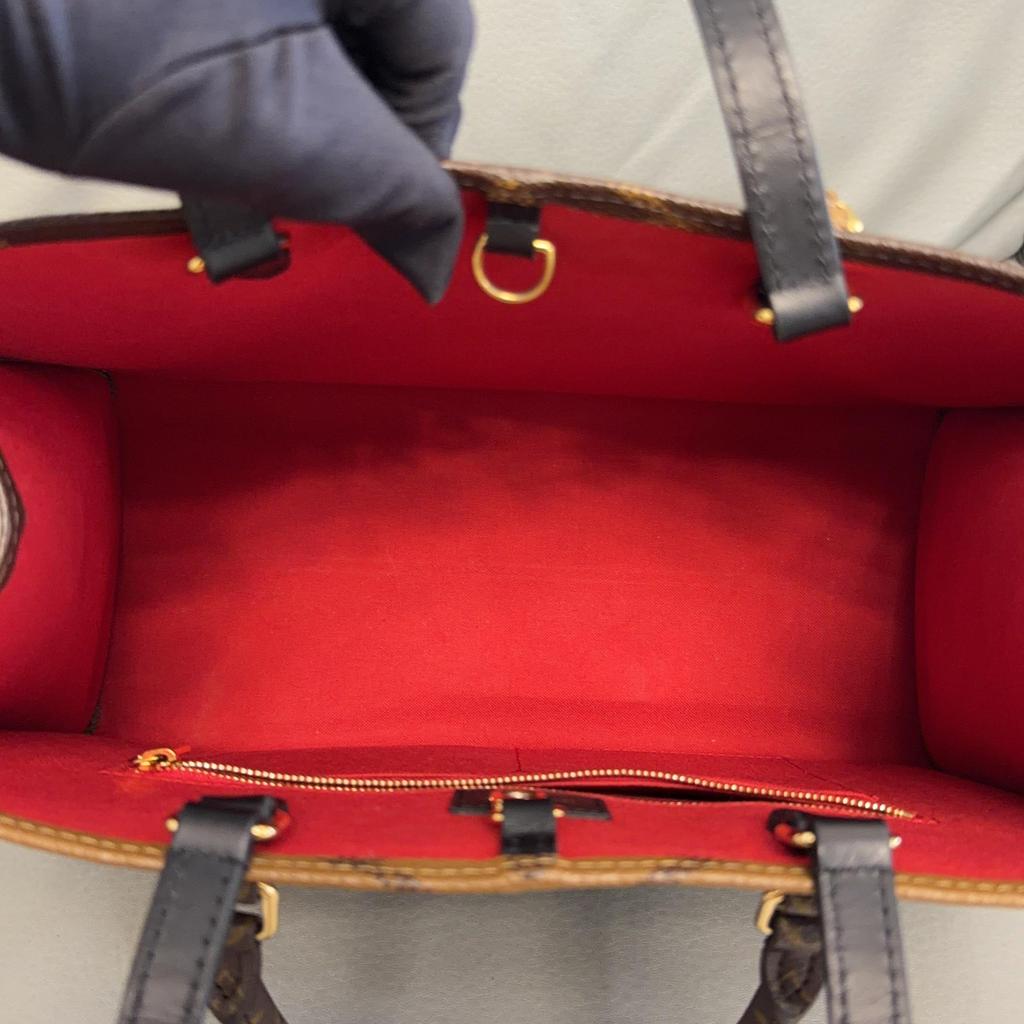 [Pre-Owned] Louis Vuitton Onthego MM 'Brown Giant Monogram/Brown Monogram Reverse Canvas' - Very Good #8PEVEW