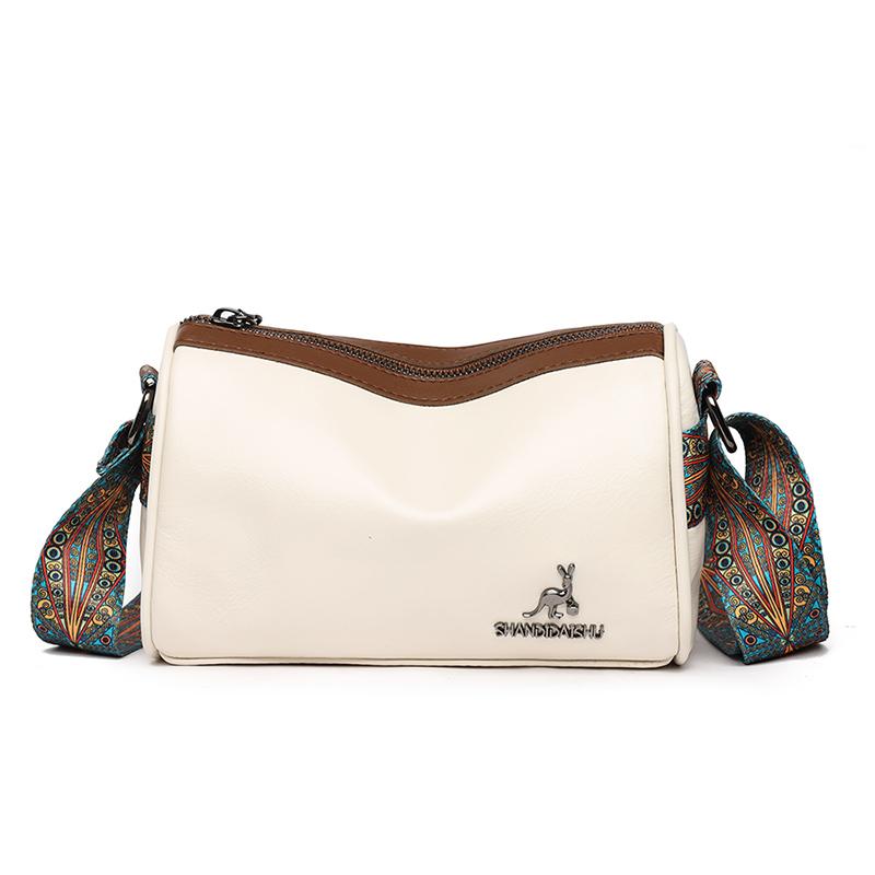 Oil Wax Skin Shoulder Crossbody Bags for Women Wallet Brand Leather Ladies Designr Handbags Winter Style Messenger Bags Sac Main