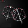 Promend Custom Leichte Aluminium Fahrradpedale Glänzend Versiegelte Lager CNC Große Plattform MTB Mountainbike Pedal PD-M52C
