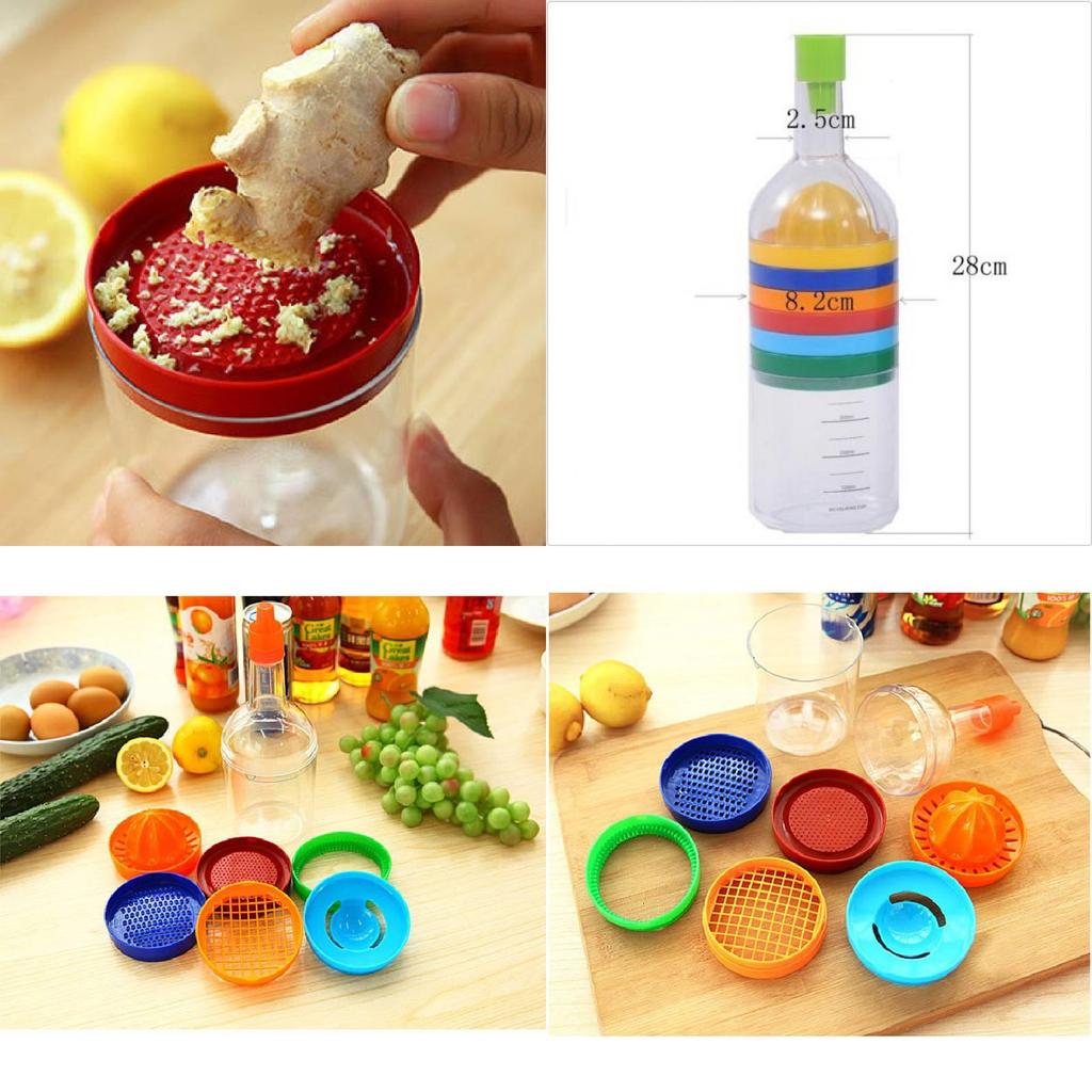 Multifunction 8 In 1 Kitchen Tools Slicer Grater Stylish Gadget For Effortless Cooking