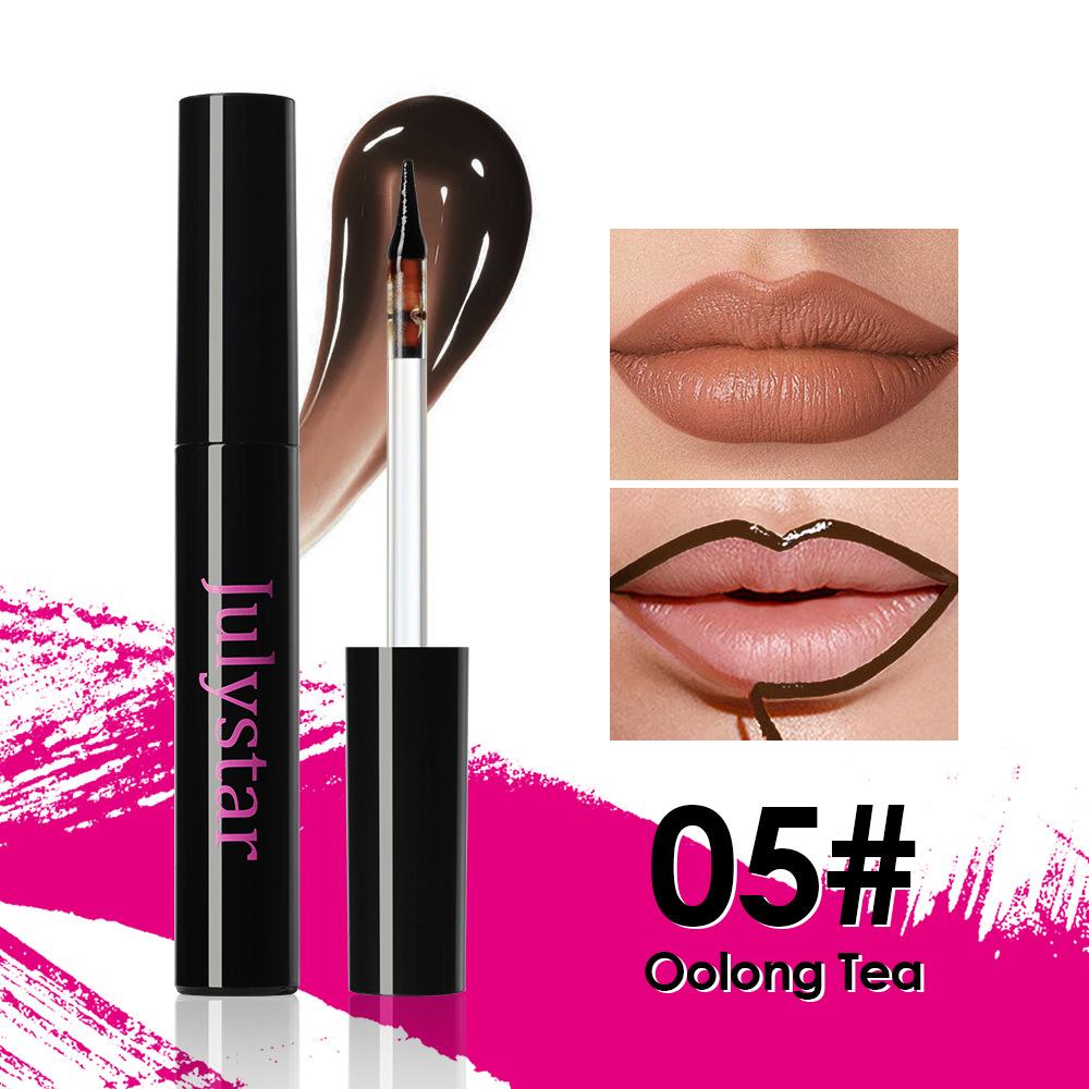 Julystar Peel-Off Lip Stain Matte Liquid Lipstick Waterproof Long-Lasting Transfer-Proof Tear Off Lip Tint Magic Tattoo Lip Gloss Cosmetics