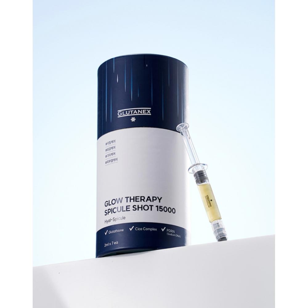 GlutaneX Glow Therapy Spicule Shot 15000 2ml X 7ea NONE