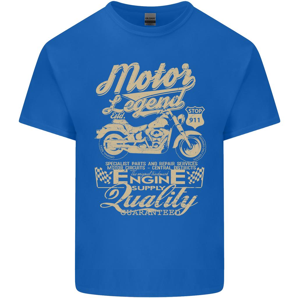Motor Legend Biker Motorbike Motorcycle Unisexs Light Cotton TShirt