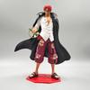 24.5cm/9.65in Anime Figure Shanks Action Figures Pvc Statue Collection Model Toys Gifts ONE PIECE Articulated Poseable Collectible Detailed Movable