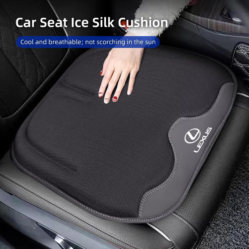Car Seat Ice Silk Cushion Leather Seat Anti-Slip Cover Pad Accessories For Lexus CT ES GS NX IS250 CT200h IS300h ES300h RX400h N
