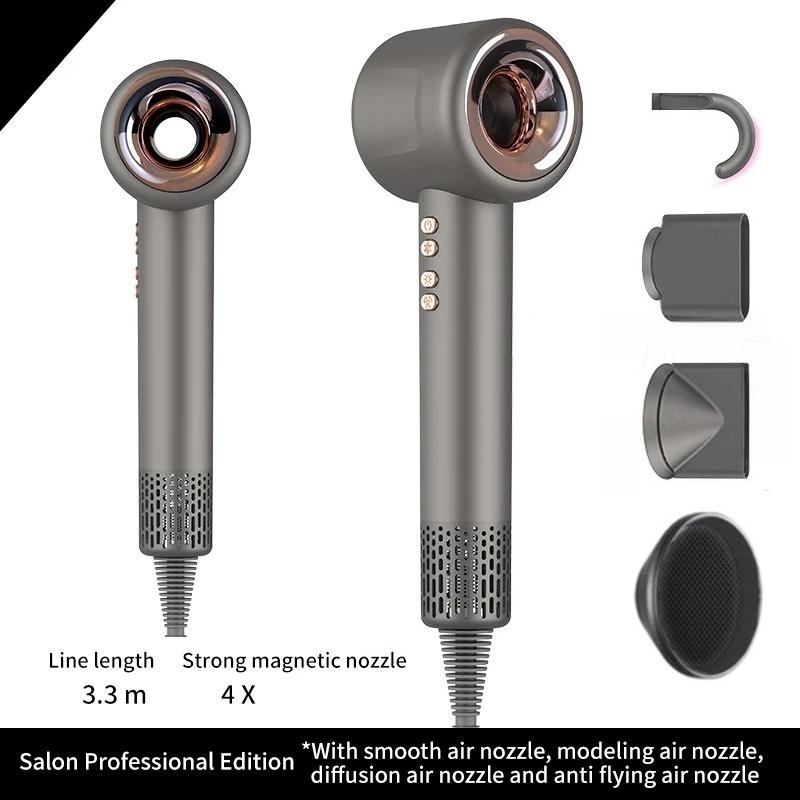 220V Super Hair Dryer Leafless Hair Dryer Personal Hair Care Styling Negative Ion Tool Constant Anion Electric Hair Dryers
