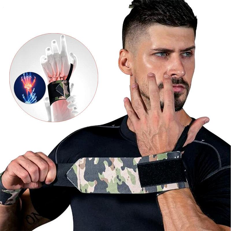 Professional Wrist Wraps Support for Men Women Weight Lifting Crossfit Strength Training Heavy Duty Grip Bodybuild