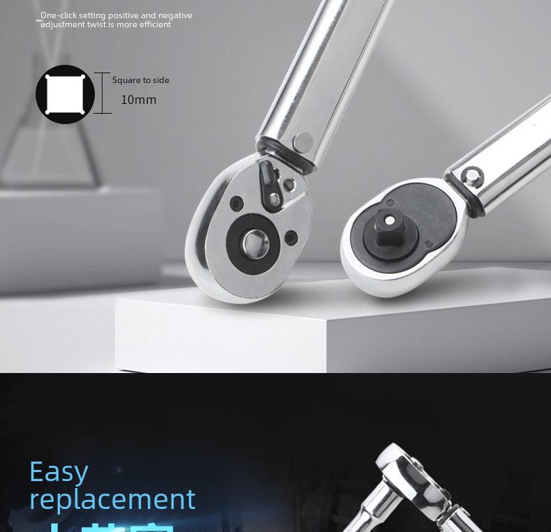 Hochpräziser, verstellbarer Drehmomentschlüssel mit Zündkerzenstecker für die Autoreparatur