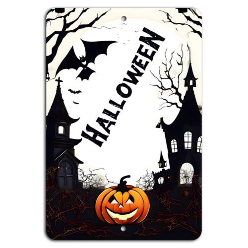 Halloween Haunt Spooky Night CharmAluminumtin sign 20x30cm(7.8x11.8inch)