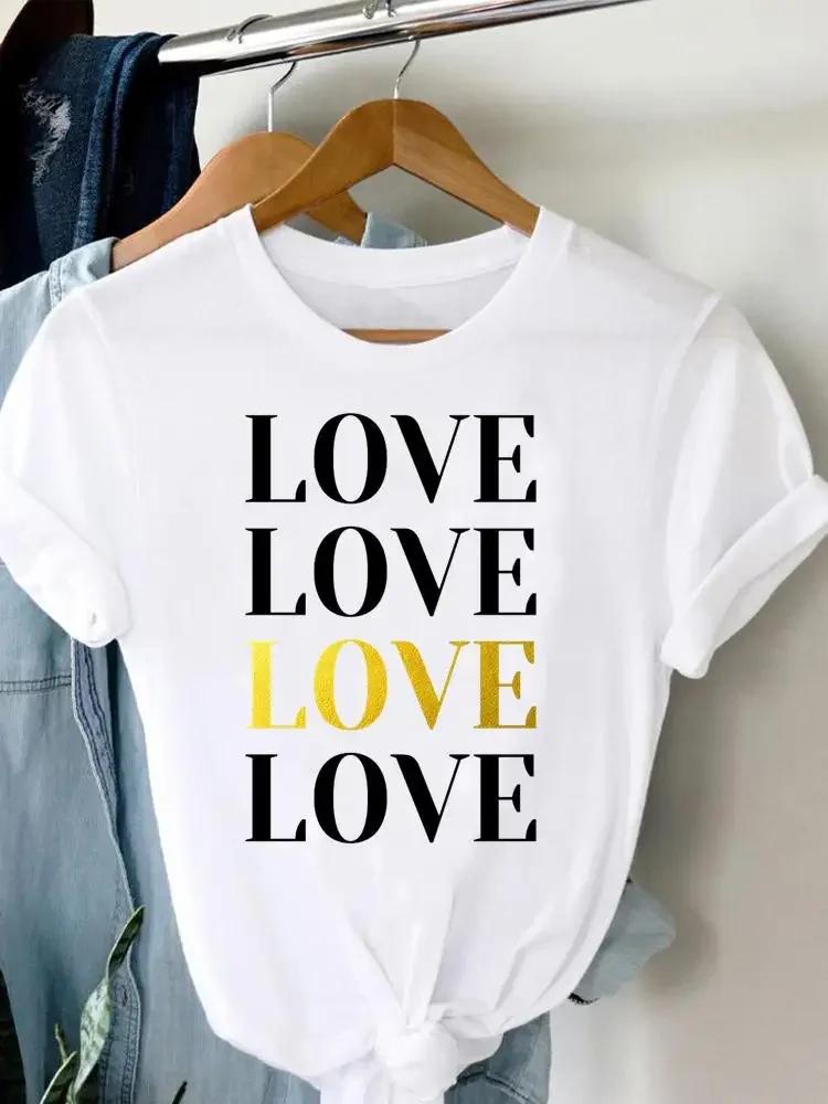 Tee Damen T-Shirt Sommer Kurzarm Print Kleidung Grafik T-Shirt Feder Malerei Vogel Kleidung Mode Damen Top