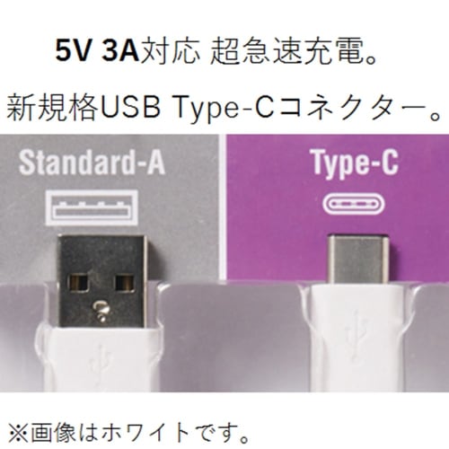 ELECOM Smartphone USB Cable USB(A-C) Certified Product Type-C 3.0m White MPA-AC30NWH