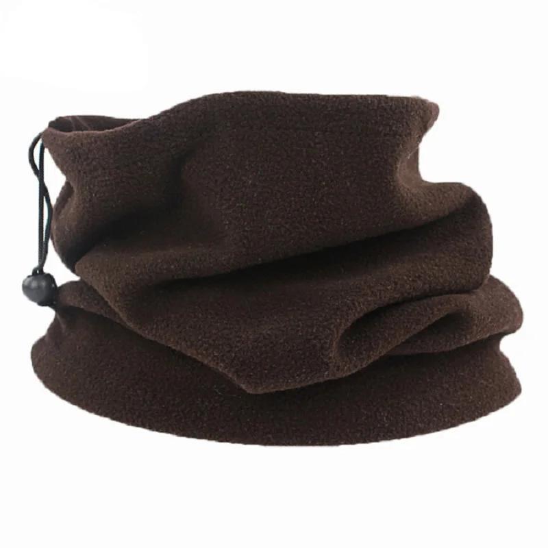Polarfleece Nackenschlauch Schal Winter Ohrenwärmer Angeln Skaten Laufen Sport Schal Verstellbarer Halskragen Halstuch Radfahren