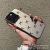 Black Bow for Apple 15 Colored Silver iPhone14promax Creative 13/11 Matte 16 Protective Case 17
