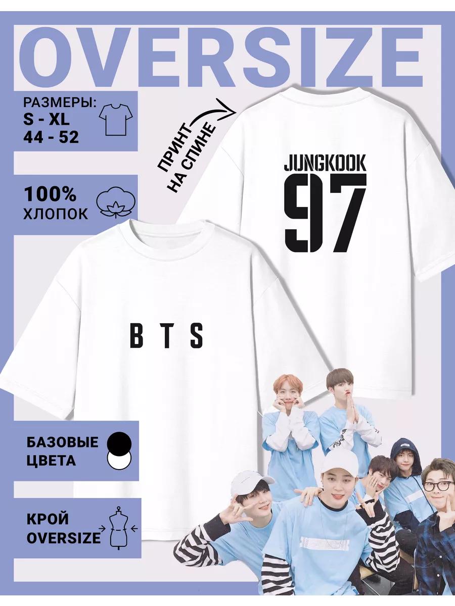 Oversized T-shirt with BTS print - BTS - Jungkook 97 XL