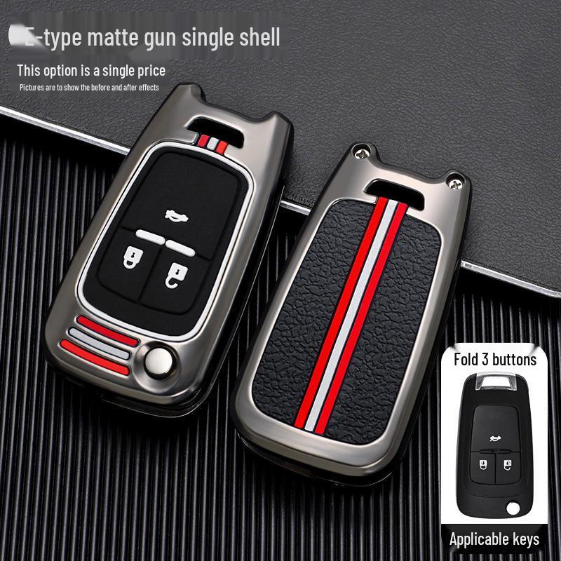 Men s Metal Key Cover for Buick Excelle (2021-2022) & Chevrolet Cruze (2020-2022)